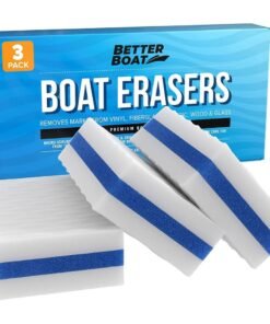 Better Boat, Removedor de marcas para barcos, accesorio de limpieza, cubierta, limpiador de vinilo y cascos, 3 Pack