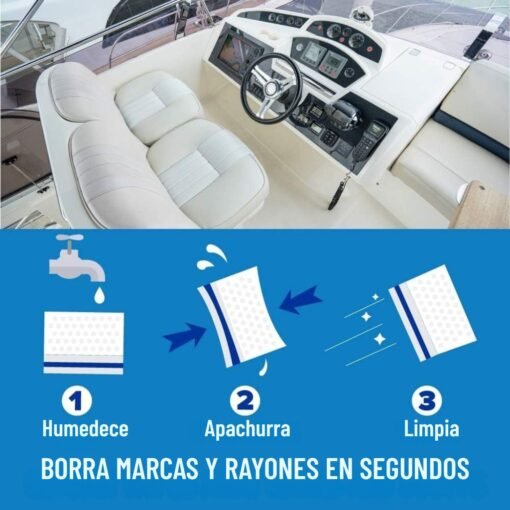 Better Boat, Removedor de marcas para barcos, accesorio de limpieza, cubierta, limpiador de vinilo y cascos, 3 Pack - Image 5
