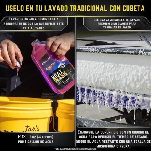 Meguiar's M4364, #43 Jabón para Barcos - 64oz (1.89L) - Image 4